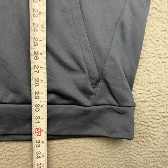 Under Armour Hoodie Mens 3XL Gray Fleece Pullover Sweatshirt Loose Fit Logo - Picture 10 of 13